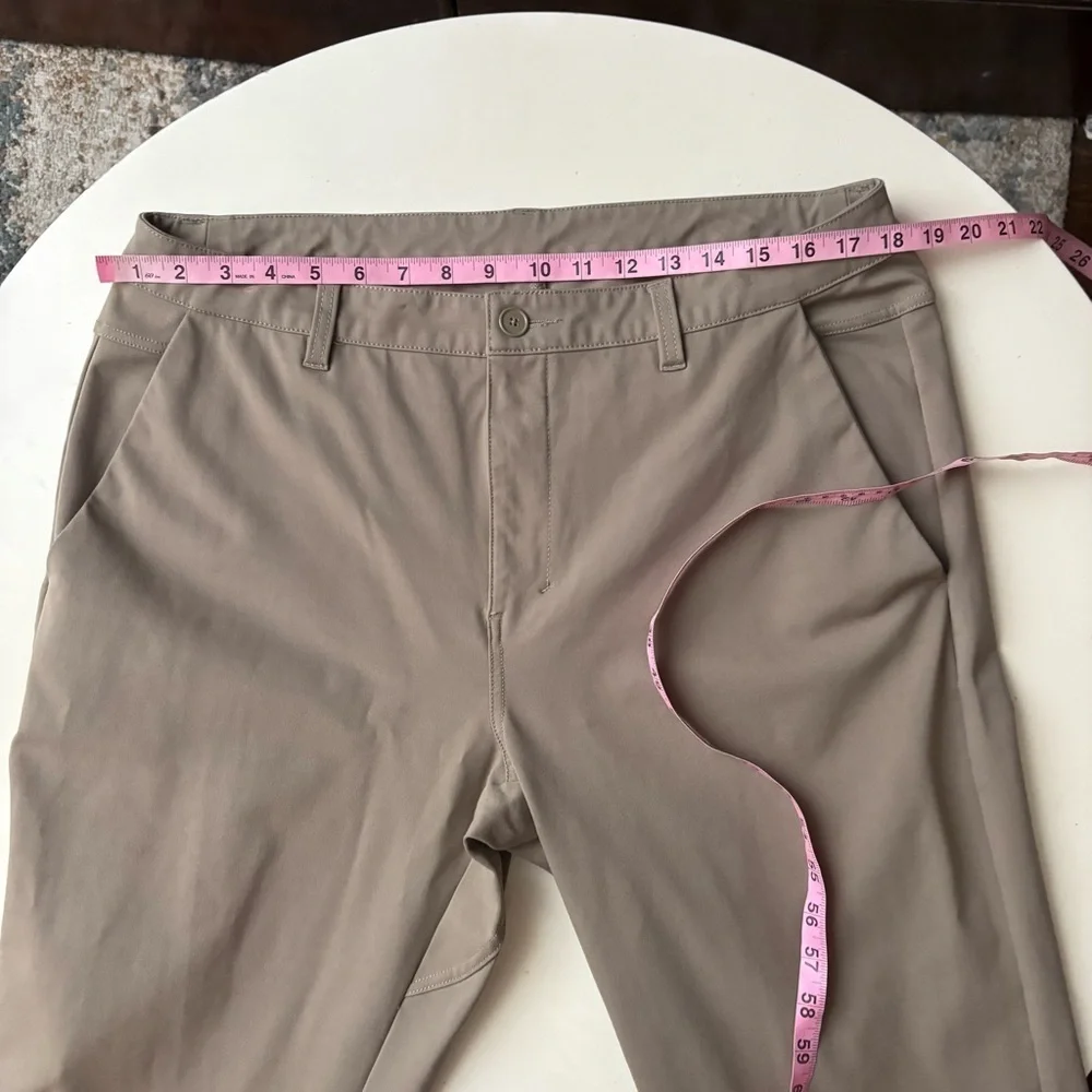 BYLT Basics Everyday Pant 2.0 Men’s Size 38x33 Tall Taupe Straight Leg